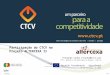 Centro tecnológico da cerâmica e do vidro | coimbra | portugal | 1 | 19-06-2014 Participação do CTCV no Projeto ALTERCEXA II Fernando Cunha [fcunha@ctcv.pt]