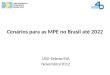 UGE-Sebrae/NA Novembro/2012. As MPE no Brasil 1- A importância das MPE na economia 2- Cenário internacional 3- Economia brasileira – Situação atual e