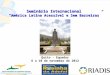 Seminário Internacional “América Latina Acessível e Sem Barreiras” FOTO Quito - Equador 8 a 10 de novembro de 2012