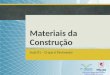 Materiais da Construção Aula 01 – O que é Pavimento