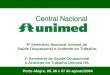 Porto Alegre, 05, 06 e 07 de agosto/2004 9º Seminário Nacional Unimed de Saúde Ocupacional e Acidente do Trabalho. 1º Seminário de Saúde Ocupacional e