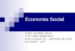 Economia Social Profa. Danielle Carusi Prof. Fábio Waltenberg Aula 13 (parte III) – dezembro de 2010 Economia – UFF