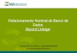 Relacionamento Nominal de Banco de Dados Record Linkage Jussara Macedo Rötzch - GGSUS/DIDES/ANS jussara.macedo@ans.gov.br