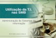 Utilização da T.I. nas SMB Administração de Sistemas de Informação Prof. Hélio Lemes Costa Jr