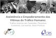 Assistência e Empoderamento das Vítimas do Tráfico Humano: Tráfico interno em Fazendas, Florestas, Canaviais, Carvoarias. Boas Praticas