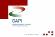 11 de Novembro de 2003. O GAPI-grupUNAVE resulta de uma iniciativa pública levada a cabo pelo Instituto Nacional da Propriedade Industrial em parceria