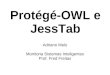 Protégé-OWL e JessTab Adriano Melo Monitoria Sistemas Inteligentes Prof. Fred Freitas