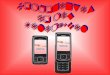 Nokia 6288 - Componentes Nokia 6288  Frequências de funcionamento GSM 900/1800/1900, WCDMA 2100 Conexões de alta velocidade, em redes 3G