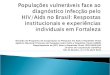 Reunião do Programa de Cooperação na Pesquisa em Aids e Hepatites Virais Agência Nacional Francesa de Pesquisa sobre Aids e Hepatites Virais (ANRS) Departamento