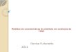 Medidas de características da clientela em avaliação de TD&E Denise Furlanetto 2011