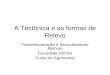 A Tectônica e as formas de Relevo Fotointerpretação e Sensoriamento Remoto Faculdade Vértice Curso de Agronomia