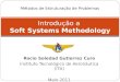 Rocio Soledad Gutierrez Curo Instituto Tecnológico de Aeronáutica (ITA) Maio 2011 Introdução a Soft Systems Methodology Métodos de Estruturação de Problemas