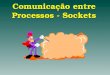 Comunicação entre Processos - Sockets. Conceitos Básicos Sockets são uma forma de IPC ( InterProcess Communication ) fornecida pela 4.3 BSD que fornecem
