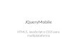 JQueryMobile HTML5, JavaScript e CSS5 para multiplataforma