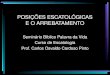 POSIÇÕES ESCATOLÓGICAS E O ARREBATAMENTO Seminário Bíblico Palavra da Vida Curso de Escatologia Prof. Carlos Osvaldo Cardoso Pinto