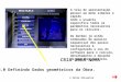 © Célio Silvestre CRIA OBRA NOVA 3.0 Definindo Dados geométricos da Obra. A tela de apresentação possui um menu simples e rápido onde o usuário especifica