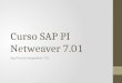 Curso SAP PI Netweaver 7.01 Sap Process Integration 7.01