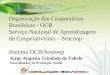 Organização das Cooperativas Brasileiras - OCB Serviço Nacional de Aprendizagem do Cooperativismo – Sescoop Sistema OCB/Sescoop Jorge Augusto Trindade