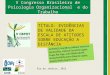 V Congresso Brasileiro de Psicologia Organizacional e do Trabalho TÍTULO: EVIDÊNCIAS DE VALIDADE DA ESCALA DE ATITUDES SOBRE EDUCAÇÃO A DISTÂNCIA Rio de
