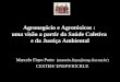 Agronegócio e Agrotóxicos : uma visão a partir da Saúde Coletiva e da Justiça Ambiental Marcelo Firpo Porto (marcelo.firpo@ensp.fiocruz.br) CESTEH/ ENSP/FIOCRUZ