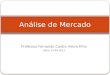 Professor Fernando Castro Vieira Filho Data: 12-04-2011 Análise de Mercado