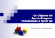 Os Objetos de Aprendizagem: Tecnologias a favor da educação Msc. Karla A. S. Nascimento