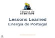 Lessons Learned Energia de Portugal