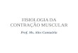 FISIOLOGIA DA CONTRAÇÃO MUSCULAR Prof. Ms. Alex Cantuária