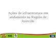 A ções de infraestrutura em andamento na Região de Joinville