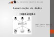 Topologia Prof. Carlos Pereira André Santos nº2 12ºL Comunicação de dados Escola Secundaria Sebastião da Gama