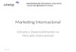 Marketing Internacional Entrada e Desenvolvimento no Mercado Internacional unesp UNIVERSIDADE ESTADUAL PAULISTA “JÚLIO DE MESQUITA FILHO” 12/4/2015
