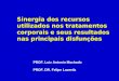 Sinergia dos recursos utilizados nos tratamentos corporais e seus resultados nas principais disfunções PROF. Luiz Antonio Machado PROF. DR. Felipe Lacerda