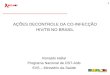 1 AÇÕES DECONTROLE DA CO-INFECÇÃO HIV/TB NO BRASIL Ronaldo Hallal Programa Nacional de DST-Aids SVS – Ministério da Saúde