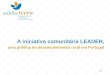 I / 1 A iniciativa comunitária LEADER, uma política de desenvolvimento rural em Portugal