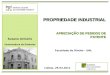 PROPRIEDADE INDUSTRIAL APRECIAÇÃO DE PEDIDOS DE PATENTE Faculdade de Direito – UNL Susana Armário Examinadora de Patentes Lisboa, 29.03.2011