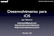 Desenvolvimento para iOS