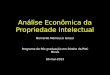 Análise Econômica da Propriedade Intelectual