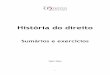 Sumário e exercícios-Historia-do-Direito-Enciclopedia-Verbo-Universidade-de-Lisboa
