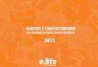 Pesquisa - Estudo de Comportamento e Hábitos nas Redes Sociais 2013