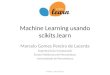 Machine learning usando scikits