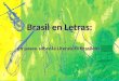 Brasil en letras