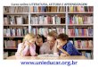Curso online literatura leitura e aprendizagem