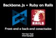 Backbone.js + Rails - Front-end e back-end conectados