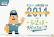 Calendário 2014 para Campanhas de E-mail Marketing
