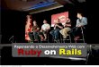 Repensando o Desenvolvimento Web com Ruby on Rails
