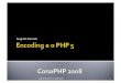 Encoding e o PHP 5