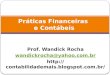 Práticas Financeiras e Contábeis - Aulas 7 e 8
