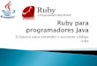 Ruby para programadores java