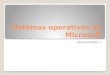 Apresentação 1   sistemas operativos da microsoft