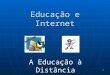 Educação e Internet